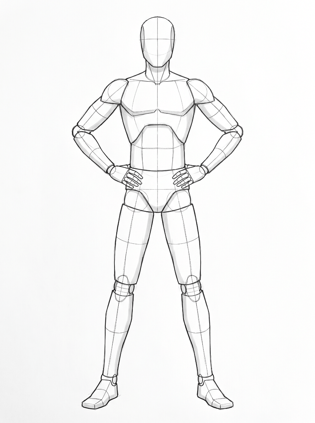 Hands on hips