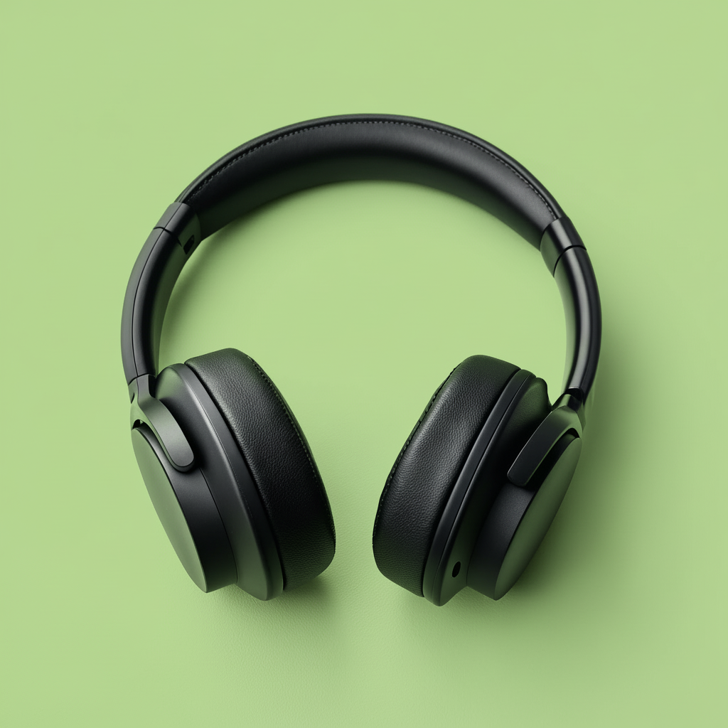 Product pure background example 1 - Product on pure color background with realistic lighting and shadow